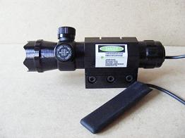 Adjustable Visible Green Laser With Tactical Head